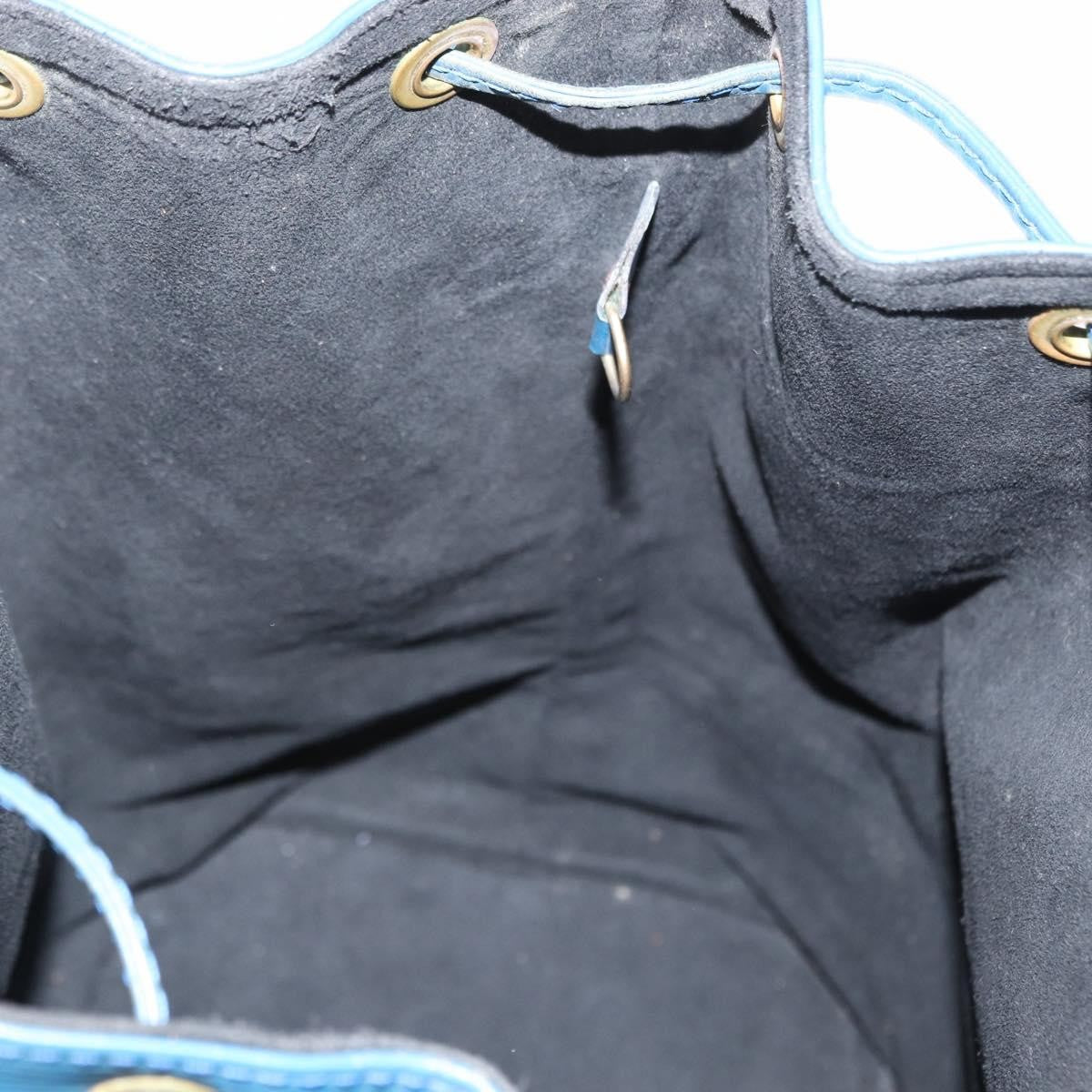 Louis Vuitton Noe Handbag Epi Leather, BLUE, LEATHER, Shoulder bag