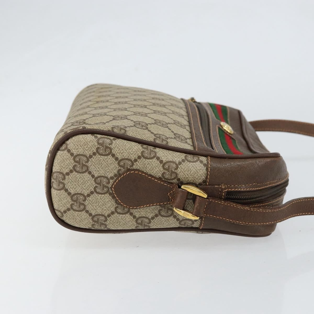 Gucci Vintage Ophidia Shoulder Bag GG Canvas, BEIGE, PVC, Shoulder bag
