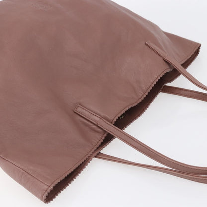 Loewe Vintage Anagram Tote Leather, PINK, LEATHER, Tote bag