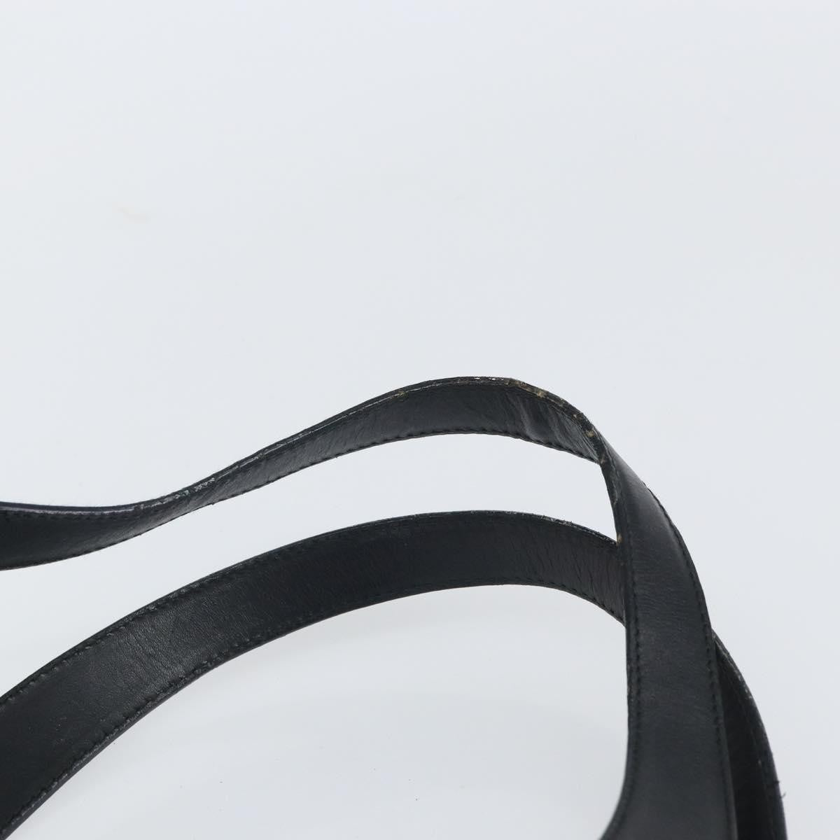 Bvlgari Handbag Leather, BLACK, LEATHER, Handbag