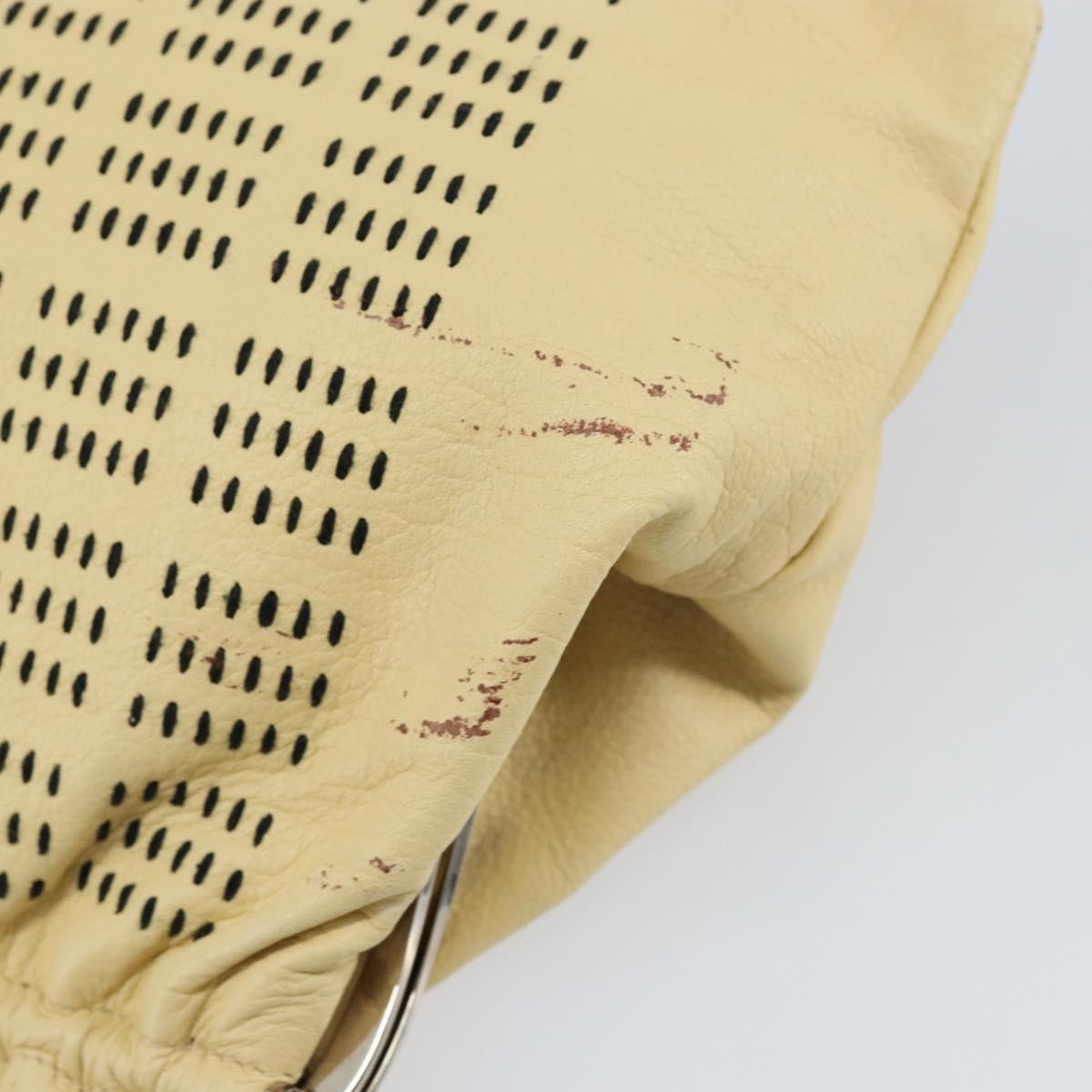 Miu Miu Kisslock Frame Top Handle Bag Leather, BEIGE, LEATHER, Shoulder bag