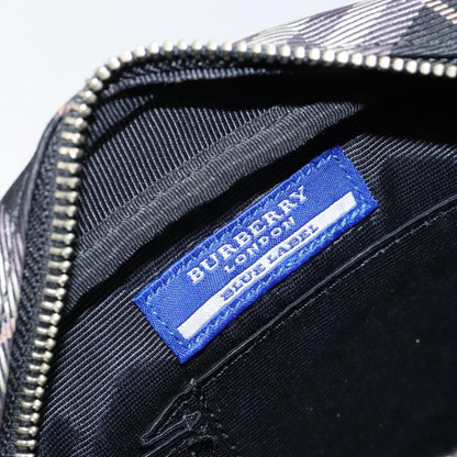 Burberry Nova Check Blue Label Nylon, BLACK, NYLON, Travel bag