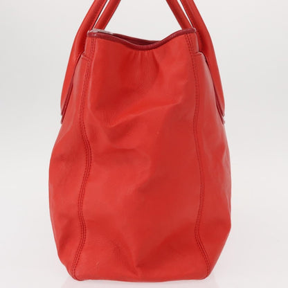 Chanel Cerf Executive Tote Leather, RED, LEATHER, Tote bag