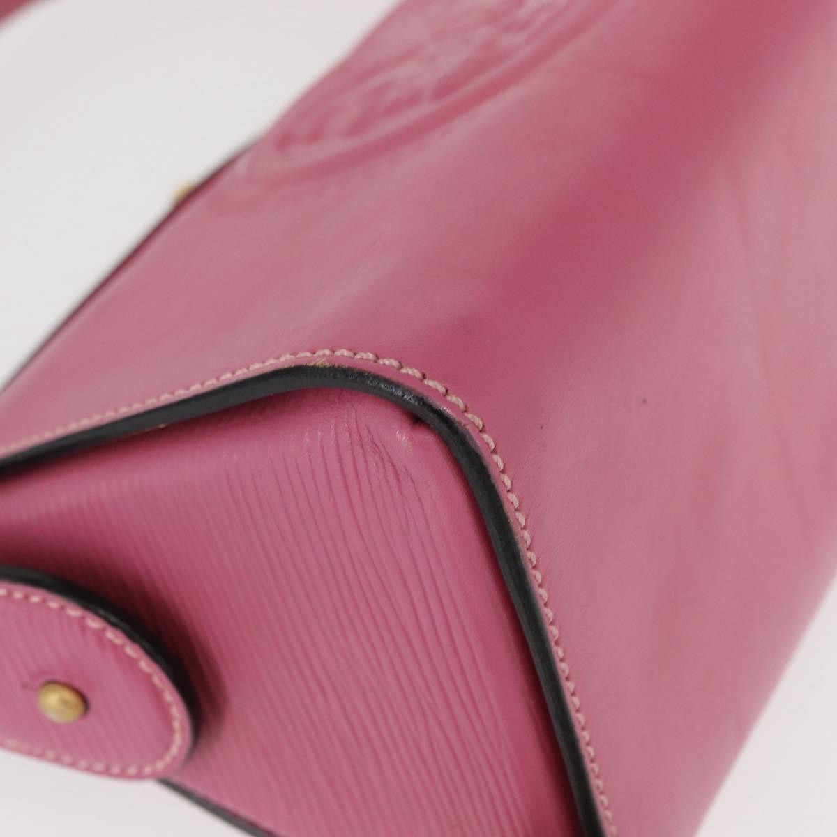 Fendi Vintage Top Handle Bag Leather, PINK, LEATHER, Handbag