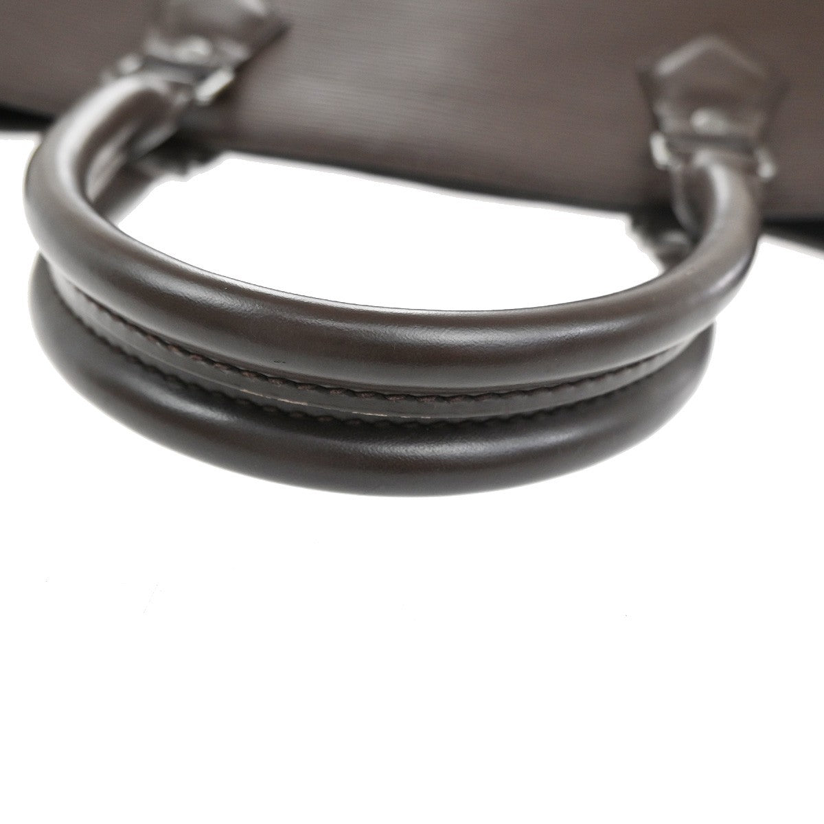 Louis Vuitton Sac Plat Bag Epi Leather, BROWN, LEATHER, Tote bag