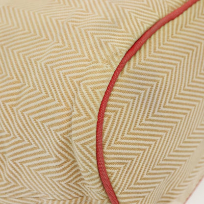 Hermes Panier De Plage Handbag Canvas, BEIGE, CANVAS, Tote bag