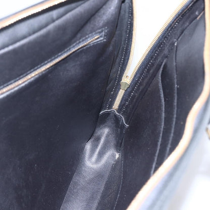 Louis Vuitton Porte Documents Voyage Epi Leather, BLACK, LEATHER, Briefcase