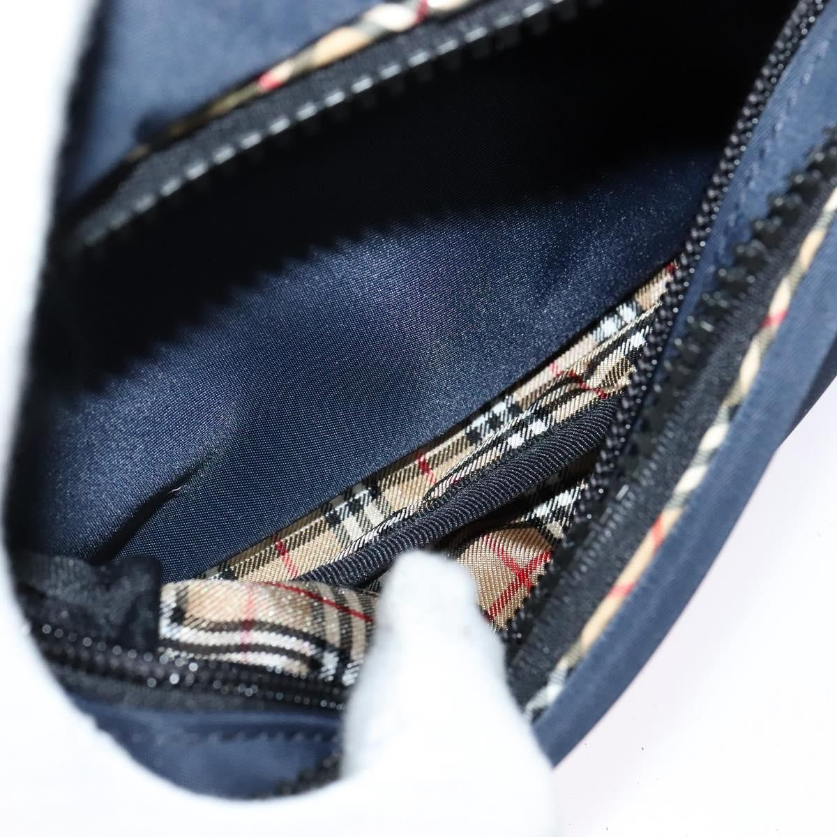 Burberry Vintage Shoulder Bag Nylon, NAVY, NYLON, Shoulder bag