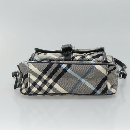 Burberry Nova Check Blue Label Nylon, GRAY, NYLON, Bag
