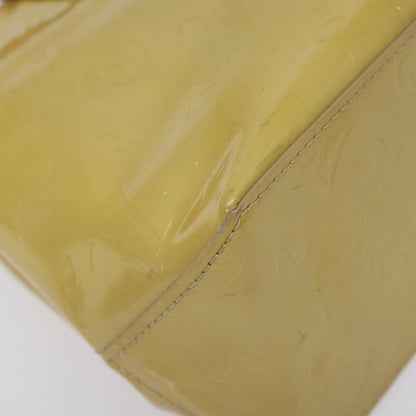 Louis Vuitton Reade Handbag Monogram Vernis, BEIGE, PATENT_LEATHER, Handbag