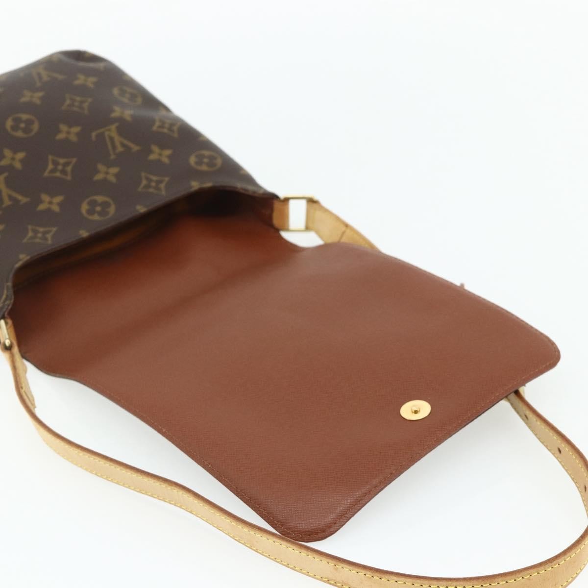 Louis Vuitton Musette Salsa Handbag Monogram Canvas, Brown, Canvas, Shoulder Bag