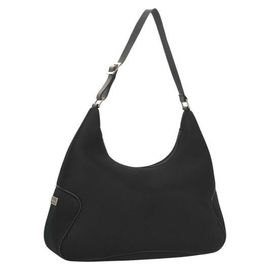 Salvatore Ferragamo Vintage Shoulder Bag Nylon, BLACK, NYLON, Shoulder bag