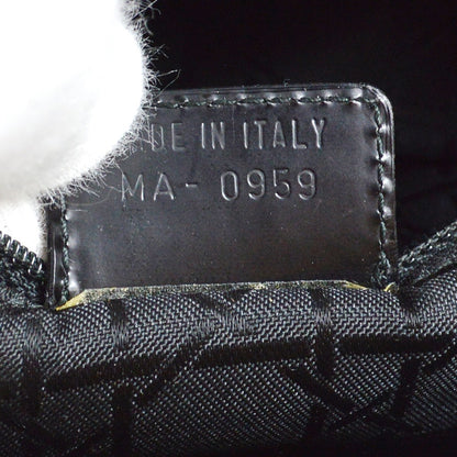 Christian Dior Vintage Lady Dior Bag Printed Cannage Quilt Canvas, YELLOW, CANVAS, Handbag