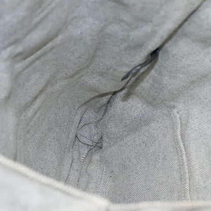 Hermes Fourre Tout Tote Canvas, GRAY, CANVAS, Tote bag