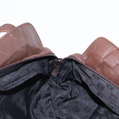 Loewe Anagram Shoulder Bag Leather, BROWN, LEATHER, Shoulder bag