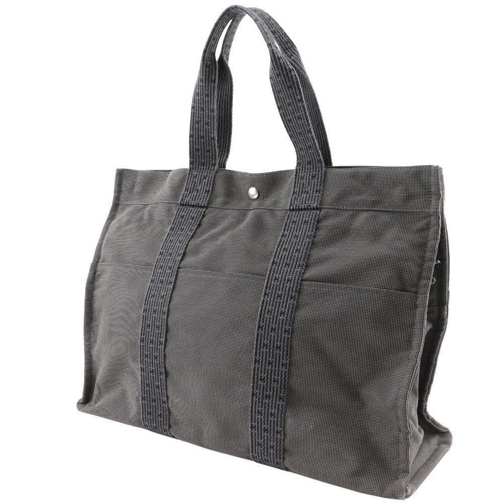 Hermes Fourre-tout Herline Fourre-tout Herline, GRAY, CANVAS, Tote bag