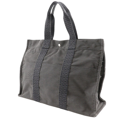 Hermes Fourre-tout Herline Fourre-tout Herline, GRAY, CANVAS, Tote bag