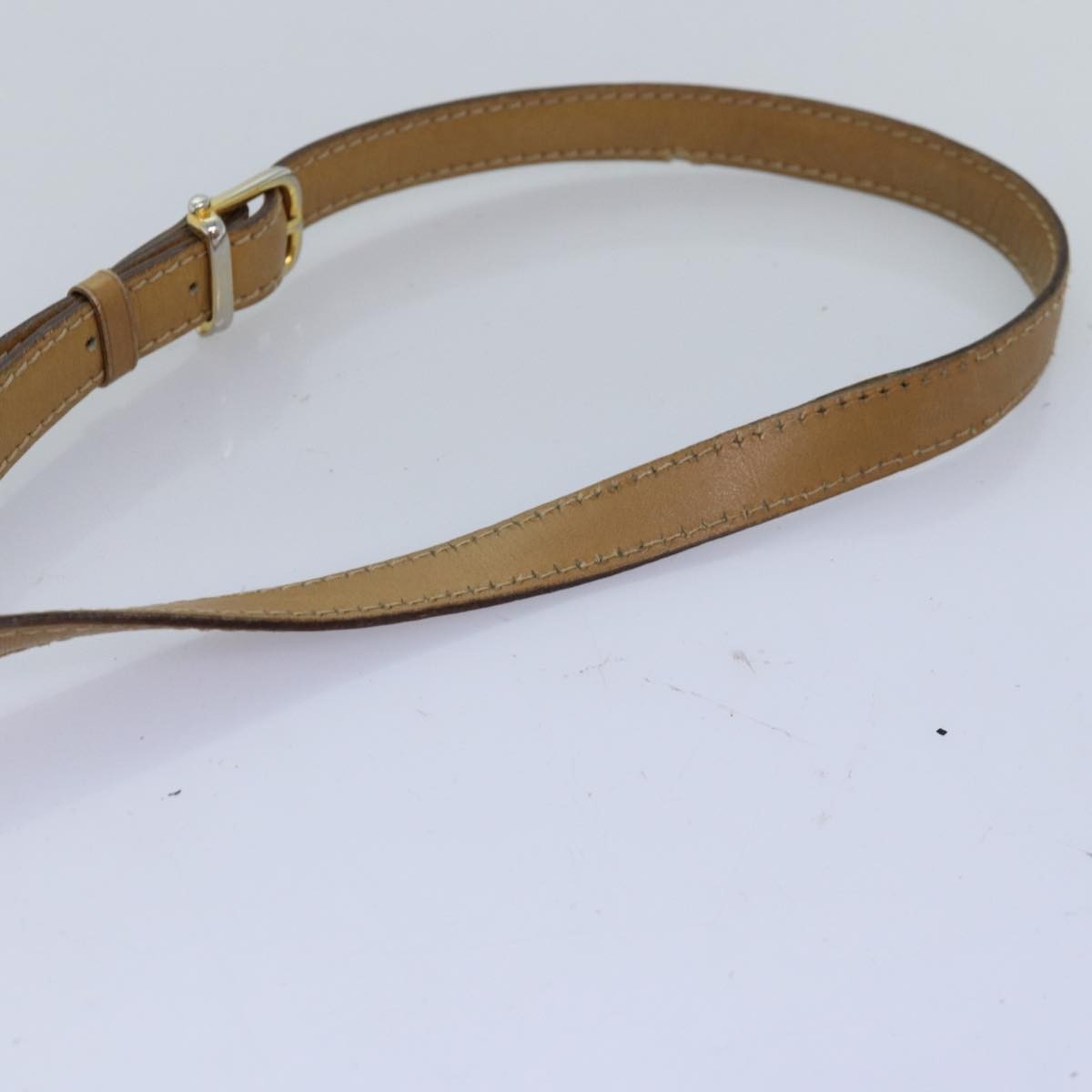 Celine Macadam Shoulder Bag Canvas, BEIGE, CANVAS, Shoulder bag