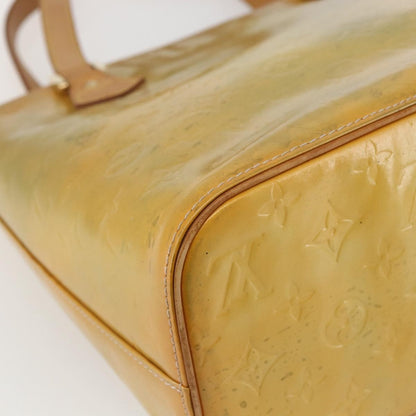 Louis Vuitton Houston Handbag Monogram Vernis, BEIGE, PATENT_LEATHER, Tote bag