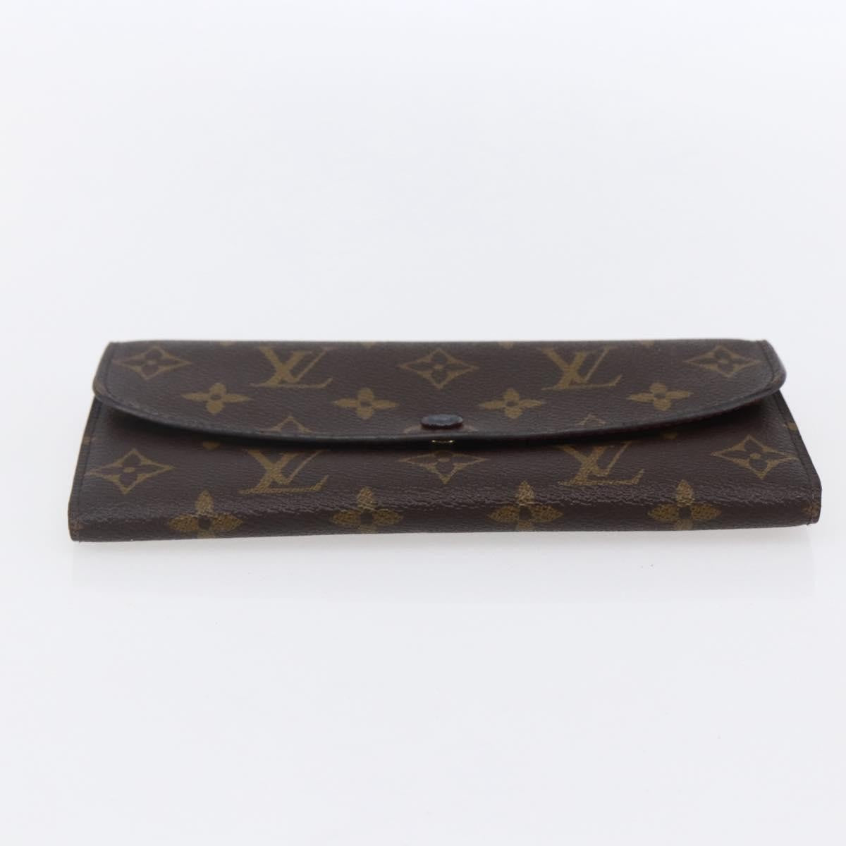 Louis Vuitton Emilie Wallet Monogram Canvas, BROWN, CANVAS, Wallets