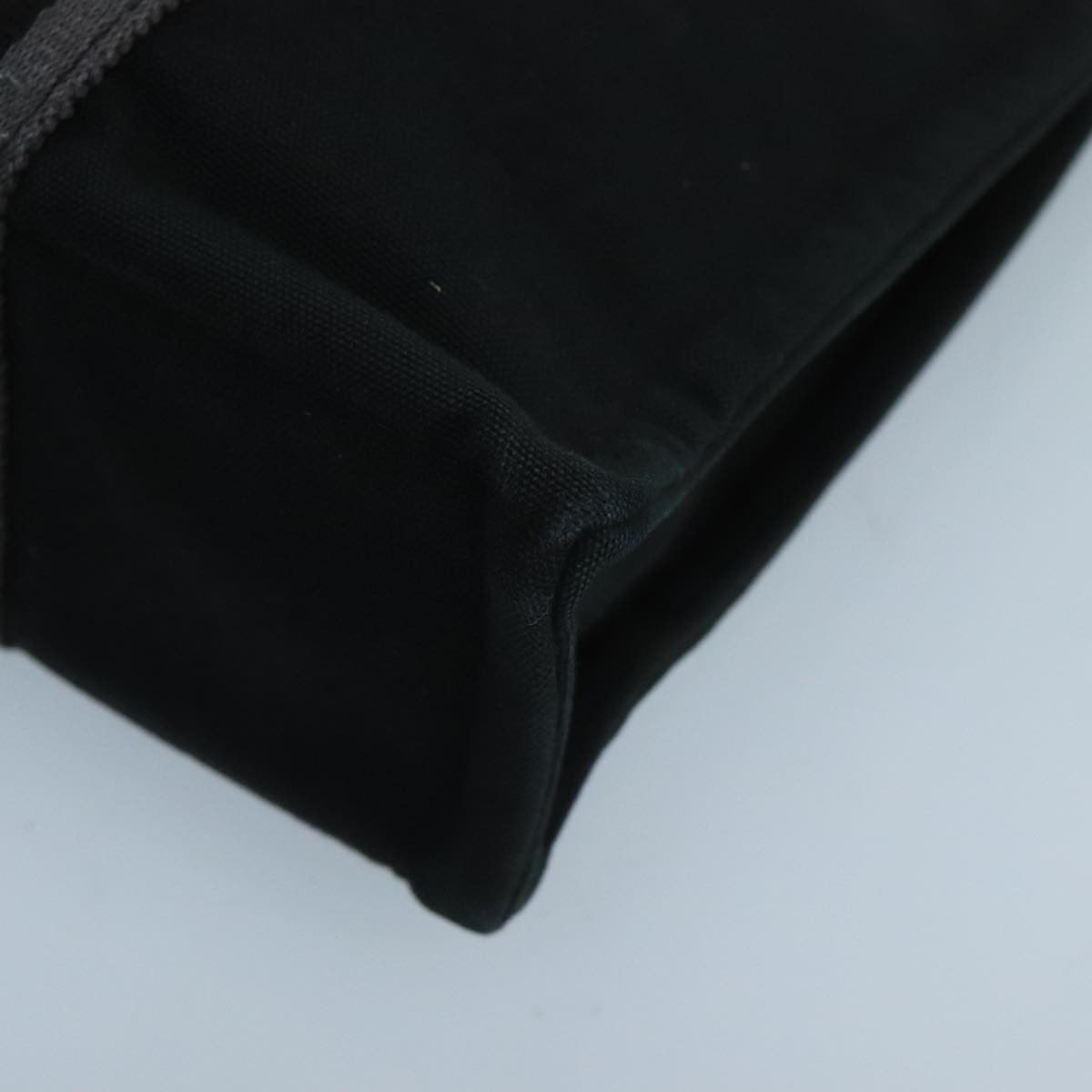 Hermes Fourre Tout Tote Canvas, BLACK, CANVAS, Tote bag