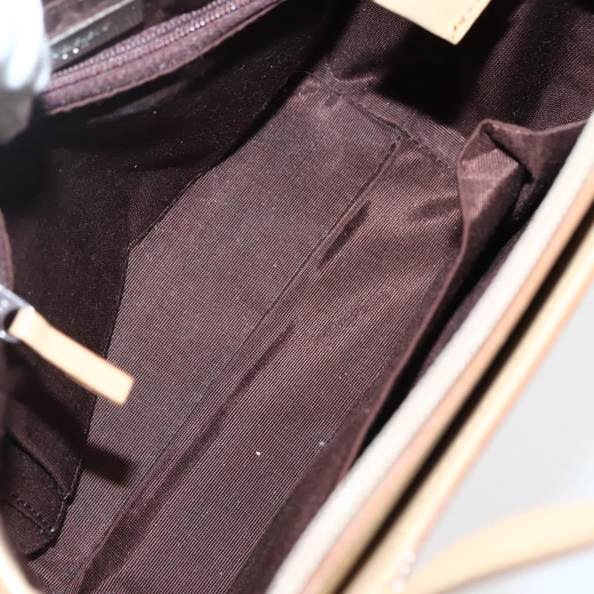 Burberry Vintage Handbag Leather, BEIGE, LEATHER, Handbag