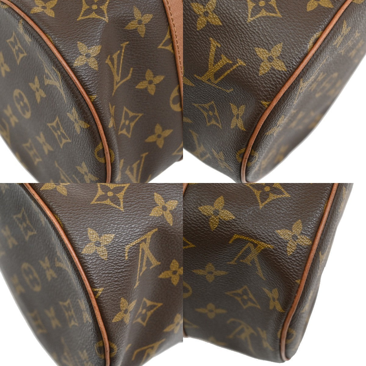Louis Vuitton Papillon Handbag Monogram Canvas, BROWN, CANVAS, Handbag