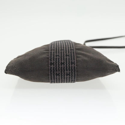 Hermes Herline Crossbody Canvas, GRAY, CANVAS, Crossbody bag