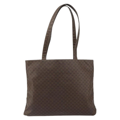 Celine Vintage Macadam Tote bag Canvas, BROWN, CANVAS, Tote bag
