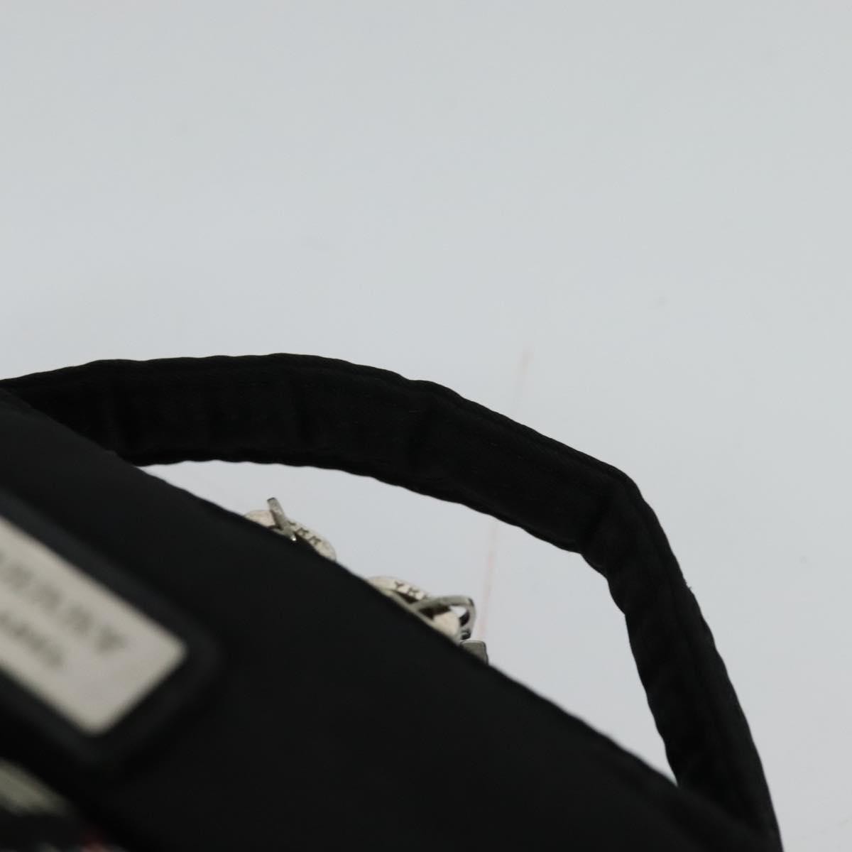 Burberry Nova check Shoulder bag Canvas, BLACK, NYLON, Shoulder bag