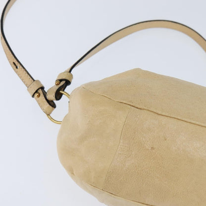Chloe Vintage Shoulder Bag Leather, BEIGE, LEATHER, Shoulder bag