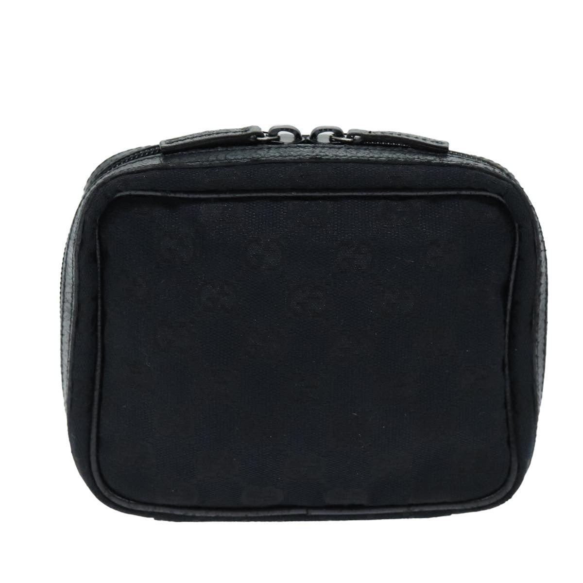 Gucci GG canvas pouch Canvas, BLACK, CANVAS, Clutche & pouche