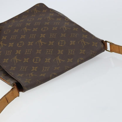 Louis Vuitton Musette Salsa Handbag Monogram Canvas, BROWN, CANVAS, Shoulder bag