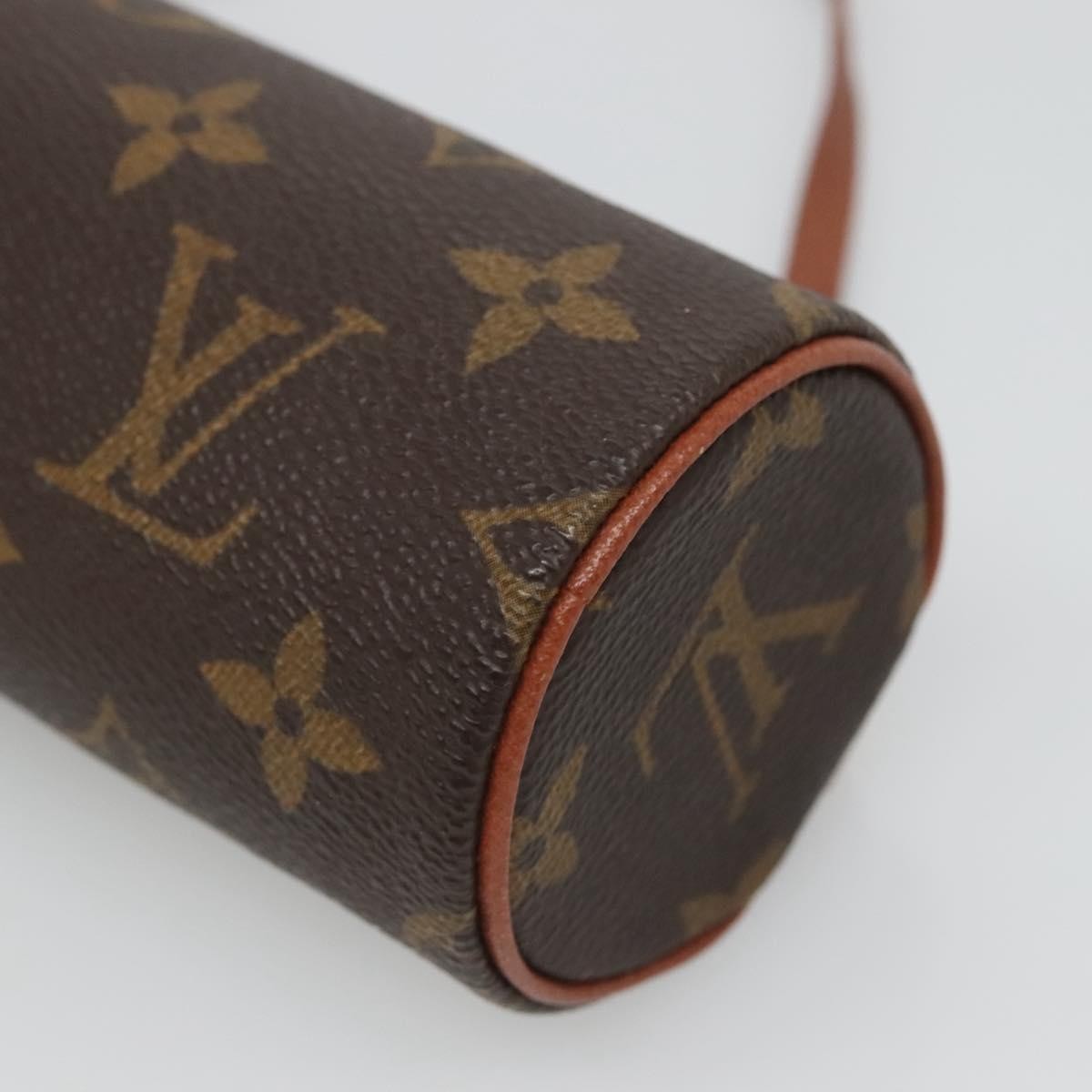 Louis Vuitton Papillon Pochette Monogram Canvas, BROWN, CANVAS, Clutche & pouche