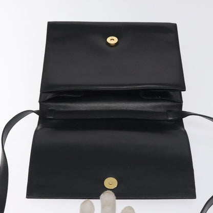 Salvatore Ferragamo Vara shoulder Bag Leather, Black, Leather, Shoulder Bag