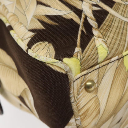 Salvatore Ferragamo Gancini Shoulder Bag Canvas, BEIGE, CANVAS, Shoulder bag