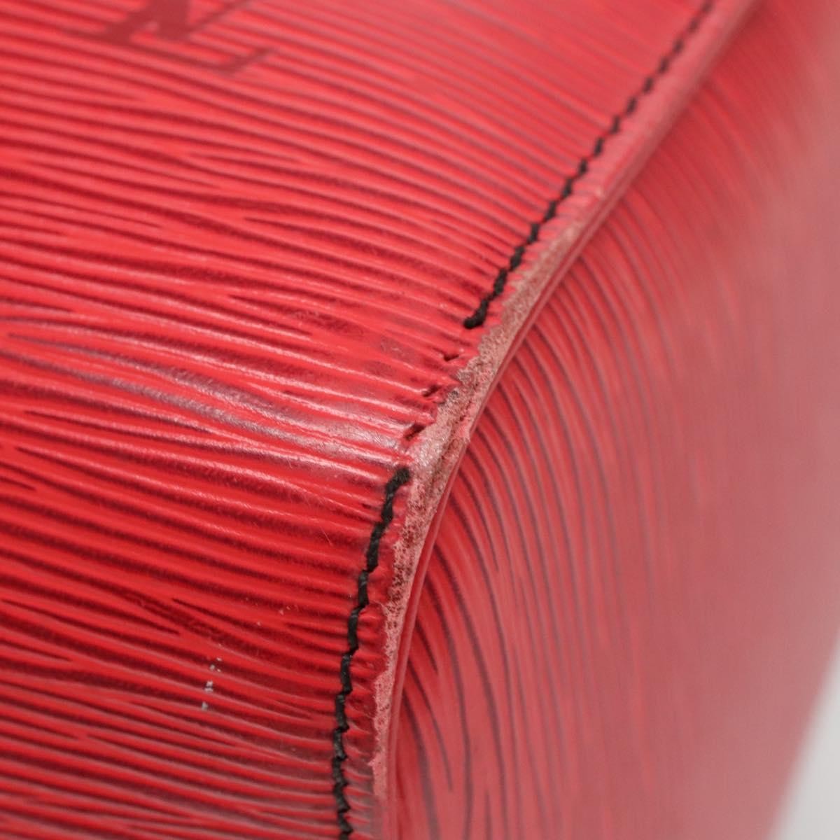 Louis Vuitton Speedy Handbag Epi Leather, RED, LEATHER, Handbag