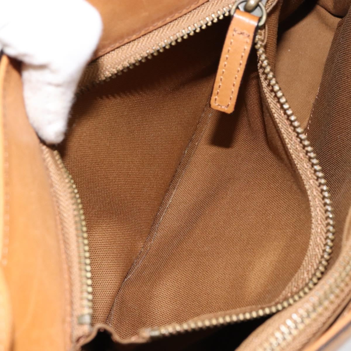 Chloe Vintage handbag Leather, BROWN, LEATHER, Shoulder bag