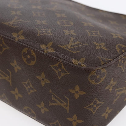 Louis Vuitton Looping Handbag Monogram Canvas, BROWN, CANVAS, Shoulder bag
