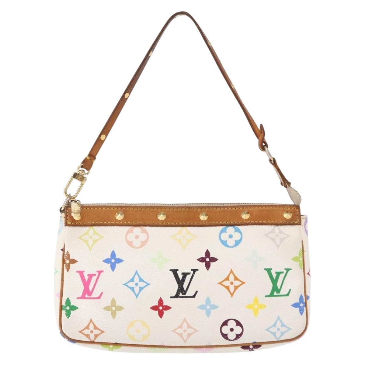Louis Vuitton Pochette Accessoires Monogram Multicolor, MULTICOLOUR, CANVAS, Clutche & pouche
