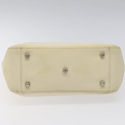 Versace Vintage Handbag Nylon, BEIGE, NYLON, Handbag