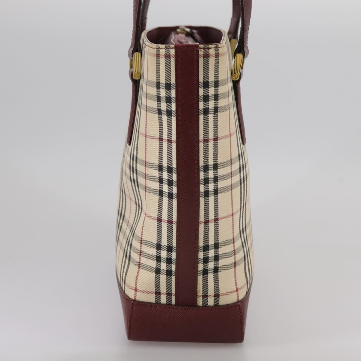 Burberry Nova Check Tote canvas check pattern, BEIGE, CANVAS, Tote bag