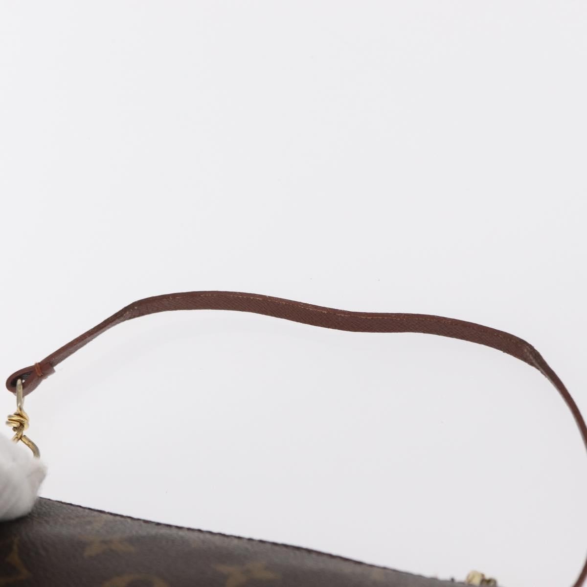 Louis Vuitton Papillon Pochette Monogram Canvas, BROWN, CANVAS, Clutche & pouche