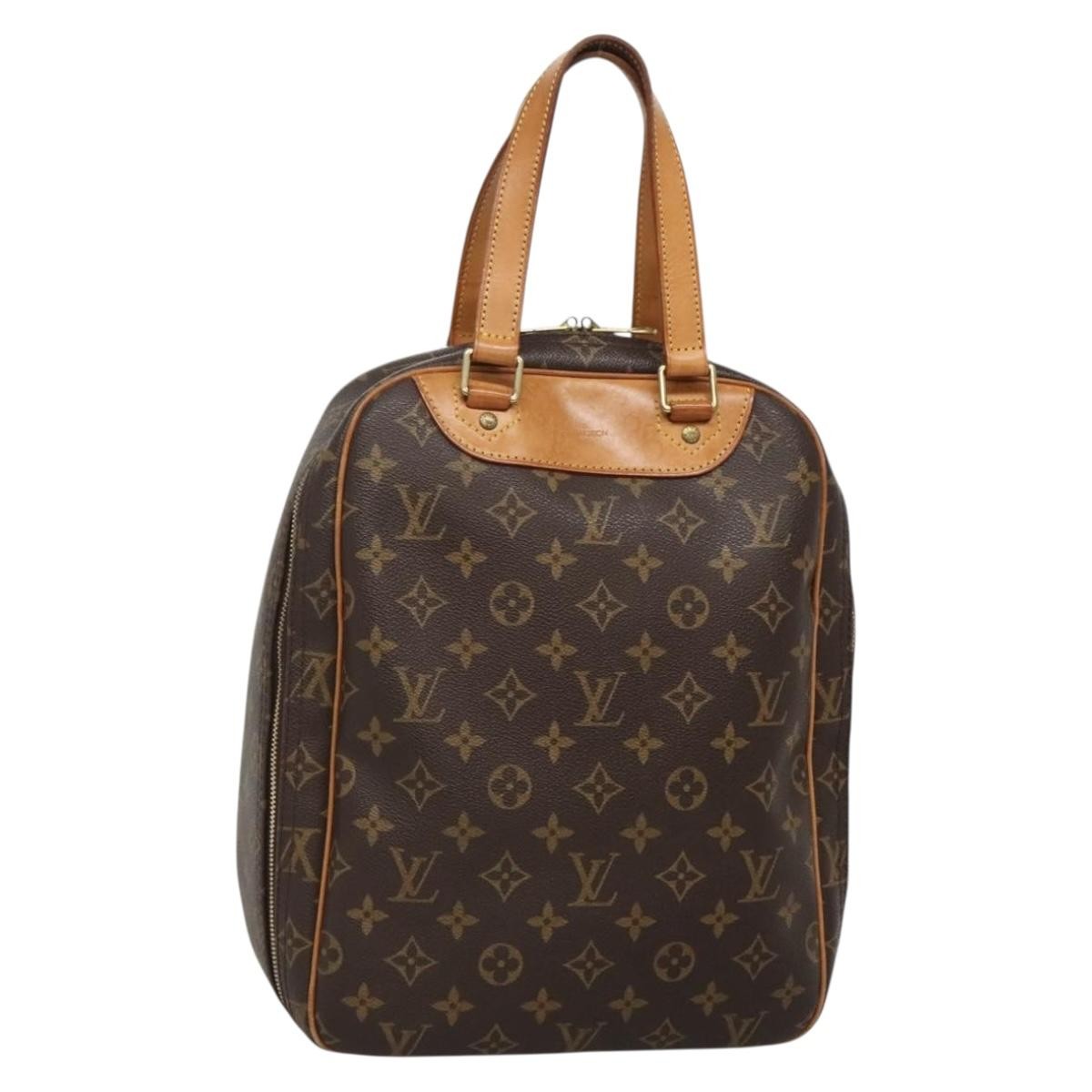 Louis Vuitton Excursion Handbag Monogram Canvas, BROWN, CANVAS, Handbag