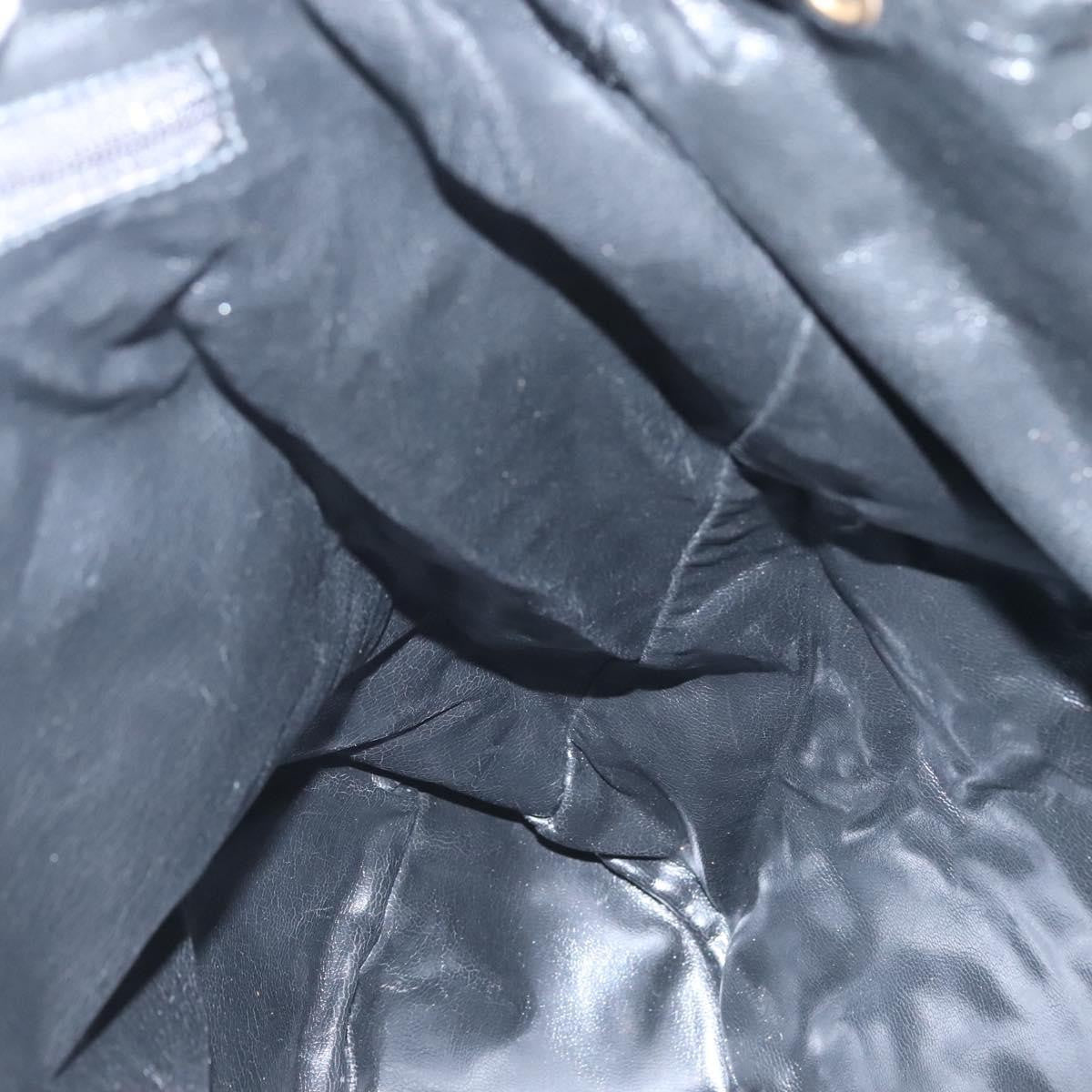 Salvatore Ferragamo Vintage Gancini Backpack Nylon, BLACK, NYLON, Backpack