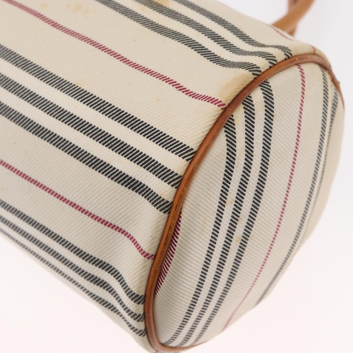 Burberry Vintage Handbag Canvas, BEIGE, CANVAS, Handbag