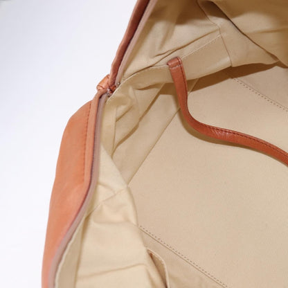 Chanel Cloudy Bundle Bowler Bag Quilted Lambskin, BROWN, LEATHER, Handbag