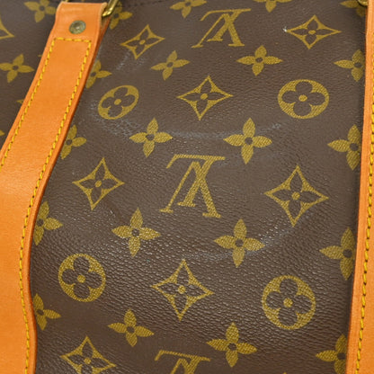 Louis Vuitton Keepall Bandouliere Bag Monogram Canvas, Brown, Canvas, Travel Bag