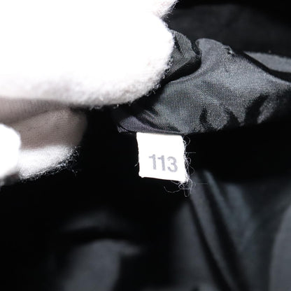 Prada Vintage Pouch Leather, BLACK, LEATHER, Clutche & pouche