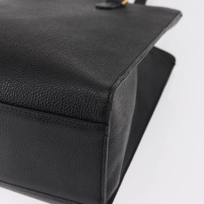 Valentino Garavani Vintage shoulder bag Leather, BLACK, LEATHER, Shoulder bag